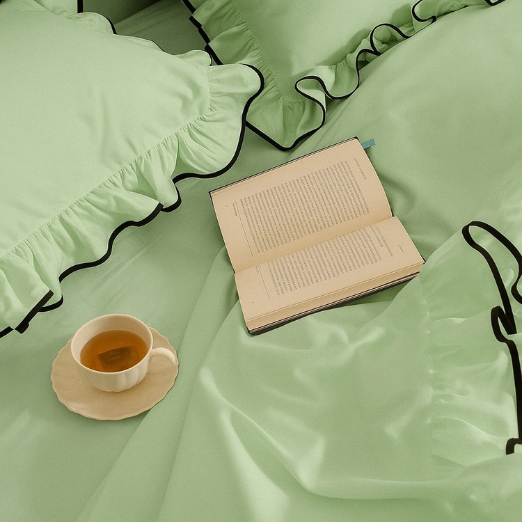 روتختی چیندار ساده سبز