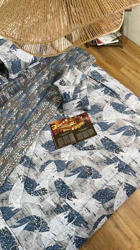 سرویس روتختی دو رویه طرح برگ