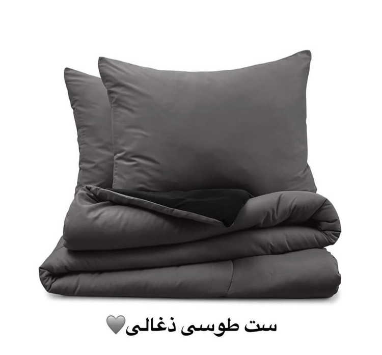 ست روتختی ساده دورویه رنگبندی