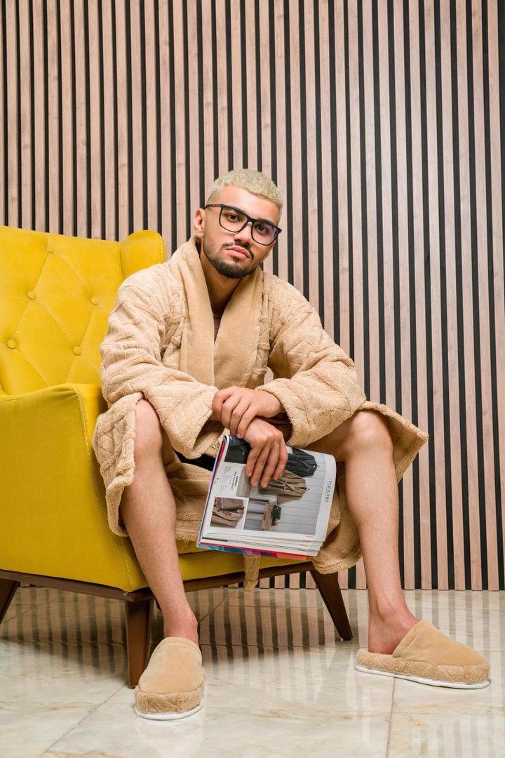 حوله تن پوش کلاهدار برند silk